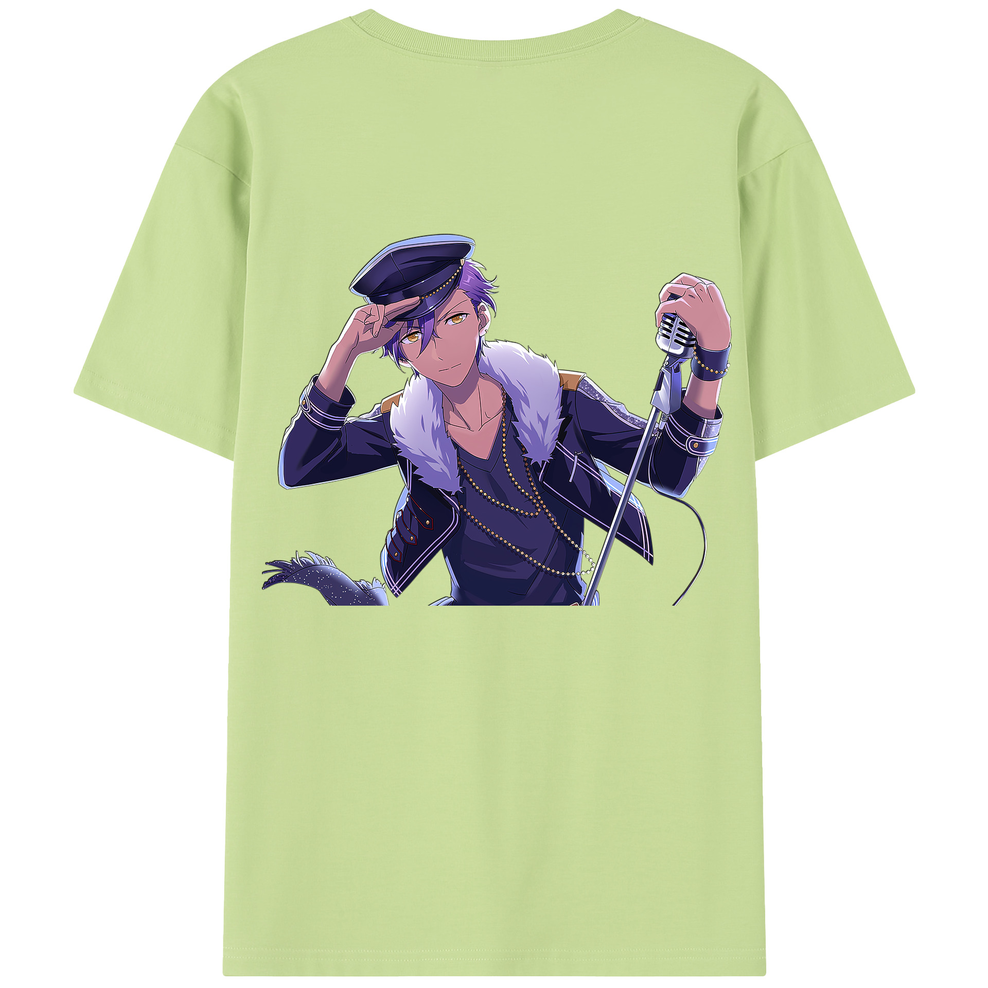 （画像用） あんさんぶるスターズ! Ensemble Stars 綿100％半袖Tシャツ（背面プリント）